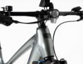 Die Beleuchtung wird beim Corratec aus dem Haupt-Akku des Bikes mit Energie versorgt.