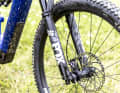 Fox 36 Performance – an einem Bike für 8000 Euro würden wir uns eine Güteklasse höher im Fox-Portfolio wünschen.
