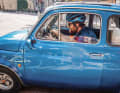Autor und Wahl-Italiener Max Schumann ist immer bereit für einen Trip in die Toskana. Selbst im Fiat 500. Max, und die Bikes?