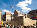 3 Urban-Slopestyle in Nürnberg. Es gab kaum eine Gravity-Disziplin, die Andreu nicht ausprobieren wollte.