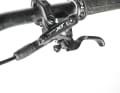 Bremsfallschirm: Die XT-Bremsen von Shimano zeichneten sich durch gute Dosierbarkeit und Bremspower aus.