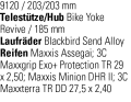 Die Ausstattung des Ibis HD6.