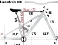 Die Geoemetrie des Ibis HD6.
