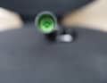 Beim Blick ins Lenkerende des Spank Spike Vibrocore zeigt sich der Schaumkern, der den Frequenzbereich des Lenkers manipulieren soll.