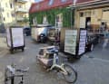 Eine Werbeaktion für den Evoc Airbag-Rucksack. BIKE war dabei. Los ging es am Münchner Firmensitz von Evoc in der Früh.