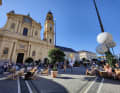 Sommerstimmung am Odeonsplatz.