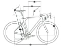 Bei der Geometrie eines Fahrrads gibt es viele unterschiedliche Größen. Die wichtigsten sollte man kennen. | Grafik: MYBIKE