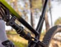 Und der neue XC-Dämpfer TXCAir von Öhlins - hier in der Variante TXC2Air mit größerer Luftkammer.