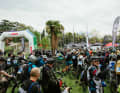 Über 200 Biker gingen in den verschiedenen Wertungen der Bosch E-MTB-Challenge an den Start.