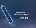 Kann der neue Kellys Re-Charge-K1 Akku sein Versprchen beim Gewicht halten, läge die Energiedichte bei starken 211 Wh/kg. Ein Bosch Powertube mit 750 Wh verfügt nur über 174 Wh/kg.