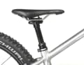 Gut für Steilabfahrten: Eine Variostütze schafft am VPace Trail-Hardtail den Sattel aus dem Weg.
