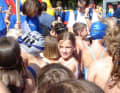 Nicole Koller beim Ironmal-Kids. Genau, wie ihre spätere Teamkollegin Anne Terpstra hatte sie in Kindertagen Ambitionen im Triathlon-Sport.