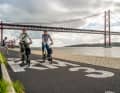 Der Radweg am Tejo ist das Vorzeigeobjekt der Fahrradinfrastruktur.