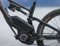 Lapierre Overvolt GLP III Team - der externe 725-Wh-Akku wird seitlich nach links entnommen.