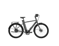 Das E-Bike Crivit Urban X.3 hat einen klassischen Diamantrahmen und kommt entweder mit einem Gates-Riemenantrieb...