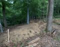 Sieht gut aus! Das Ganze muss sich aber noch setzen, bevor die beiden jeweils einen Kilometer langen Trails in Mössingen richtig reifenfest sind.