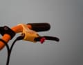 Bremsfallschirme? Die Magura Hydraulic Raceline Bremsen waren für die Verzögerung zuständig.