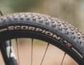 Die vielen kleinen Profilblöcke auf dem breiten 2,4er Pirelli generieren super Traktion und dämpfen gut. Dafür rollt der Reifen spürbar schlechter.