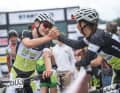 "Nur" Platz 6: Paulina bestärkt Nico fürs nächste Rennen.
