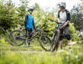 Gemeinsam mit Kumpel Tobias Knetsch (links) geht Redakteur Jan Timmermann dieses Jahr zum ersten Mal bei der BIKE-Transalp an den Start.