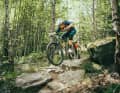 Auf dem Trail offenbart sich, welches Potenzial im starren Heck wirklich steckt. Hier das Nukeproof Scout 290 Race im Einsatz.