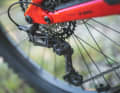 Solide: Geschalten wird mit Shimanos XT.