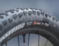 Scott vertraut an seinem All Mountain auf Maxxis-Reifen in 2,6er-Breite. Das lässt niedrigere Luftdrücke zu und steigert die Traktion.