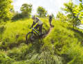 Egal ob gemäßigte Pfade oder wilde Trails: Das gelungene Handling des Spectral:On CF gibt dem Fahrer ein gutes Gefühl.
