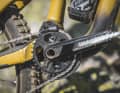 Eine Kettenführung von MRP hält am Specialized Status den Antriebsstrang auf Linie.