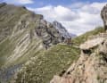 Direkt im markanten Felsen-V des Göflaner Schartls. Der Weg dahin ist allerdings hart.