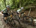 Mona und Philipp vom Team Diasporal Alpen Challenge bewiesen unter Druck eine gute Zusammenarbeit und meisterten die Maxxis BIKE Transalp 2024.