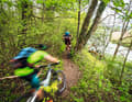 Hoher Nutzerdruck: die Isar-Trails im Münchner Süden.