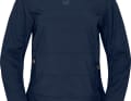 Für die Frauen gibt es den Norrøna tamok Alpha Crewneck Midlayer auch. Hier in Indigo Night...