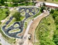 Ettlingen: Die neue Pumptrack-Anlage im Horbachpark.