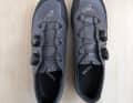 Die MTB-Schuhe in schwarz/grau
