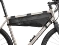 Die Race Frame Bag - für eine 1200-km-Tour sehr minimalistisch, denn sie fasst 4,5 Liter.