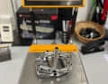 414,3 Gramm zeigt unsere Waage im BIKE-Testlabor an.