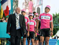 Rudy Pevenage und Jan Ullrich wurden suspendiert - hier bei der Team-Präsentation bei der Tour de France 2006.