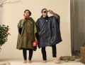 Schlafsack und Poncho in einem
