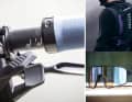 Teile in Gefahr! Diesmal: Protektoren-Weste, Lenker und Brille.