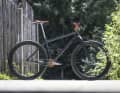Ist es ein Mountainbike? Ist es ein Gravelbike? Es ist ein Sour Pasta Party mit Starrgabel, schneller MTB-Bereifung und Singlespeed-Antrieb.