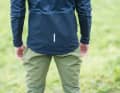 Der untere Rücken der Scott-Jacke ist spritzwassergeschützt