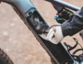Absolutes Novum im E-MTB-Segment: die Storage-Bag im Steuerrohrbereich.