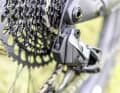 Highlight im Ausstattungs-Tableau des Stevens E-Inception  8.7.1. GTF: Srams Elektroschaltung GX Eagle AXS.