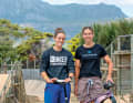Jessi Nixon und Ila Stow betreiben mit ihrer Familie den Bikepark "The Bike Park" in Kapstadt.