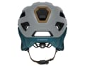 Der Helm richtet sich an Enduro-Fahrer/innen und ist hinten sehr tief geschnitten.