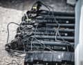 Wohl aber den Akku - selbstverständlich. Denn die 700-Wh-Batterie hielt im Power-Modus etwa 1500 hm.