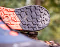 Waffelprofil und Suptraction-Gummi sollen viel Grip auf dem Pedal und im Gelände erzeugen