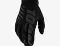 Gibt´s in diversen Farben: Den 100% Brisker Glove. Der Handrücken ist mit einer isolierenden und wasser-, sowie windabweisenden Softshell-Schicht überzogen.