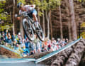 Völlig entfesselt: Dem Lokalmatador  Tom Pidcock konnte im Cross Country  niemand das Wasser reichen.